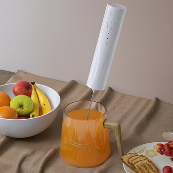 Mini mixer electric personalizat pentru uz casnic, reîncărcabil, spumător de lapte compact, portabil, multifuncțional, operare manuală