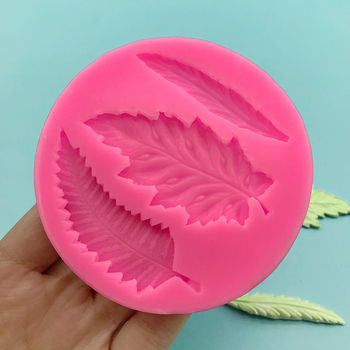 Formă din silicon cu frunze multiple pentru fondant, decorare prăjituri și ciocolată