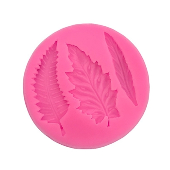 Formă din silicon cu frunze multiple pentru fondant, decorare prăjituri și ciocolată