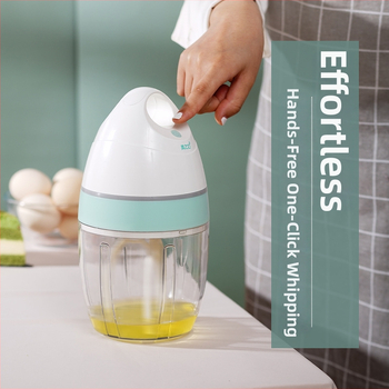 Bețișor electric pentru ouă, mixer de bucătărie compact pentru ouă, smântână și milkshake, 150 W, 900 ml, 3 trepte