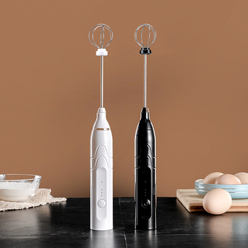 Mixer electric de mână, pentru uz casnic, compact, mixare ouă și spumă de lapte