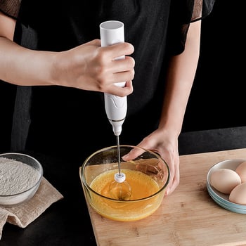 Mixer electric de mână, pentru uz casnic, compact, mixare ouă și spumă de lapte