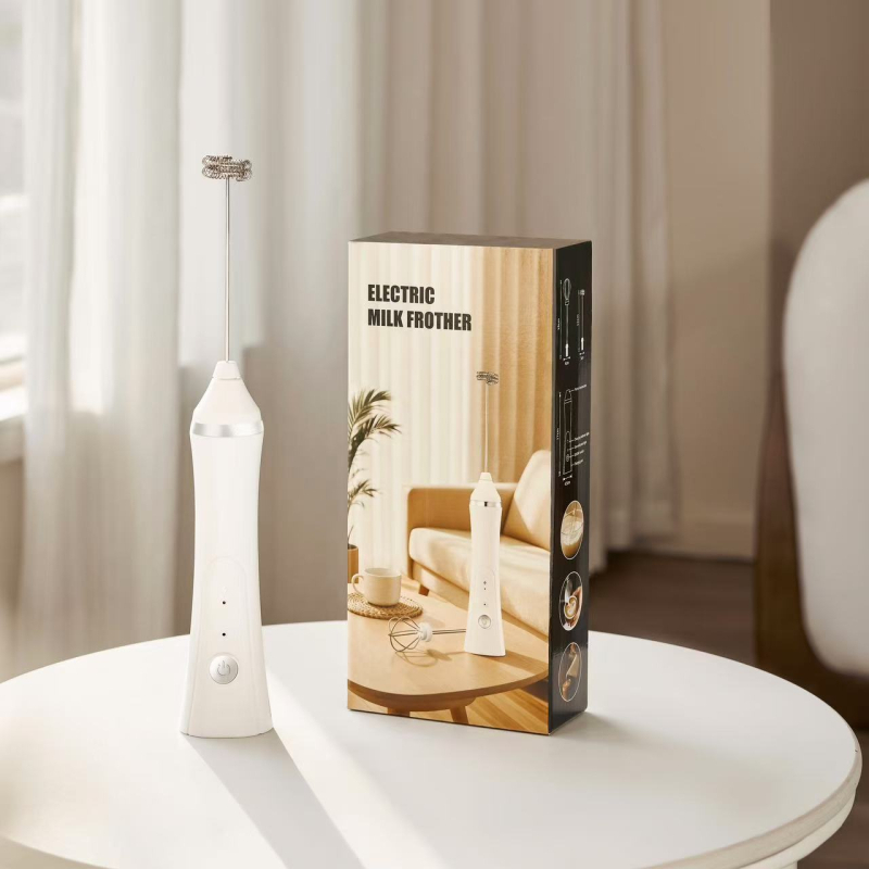 Batător electric USB pentru ouă și lapte, spumator portabil fără fir pentru frișcă și albușuri
