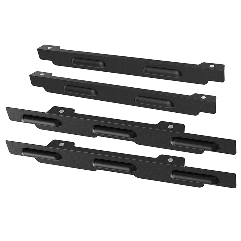 Ecran din oțel inoxidabil de 36 inch pentru grătar, protecție împotriva vântului, accesoriu cu piatră neagră
