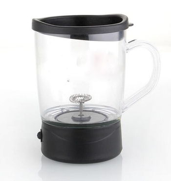 Spumător de lapte electric – portabil, cu baterie, pentru cafea