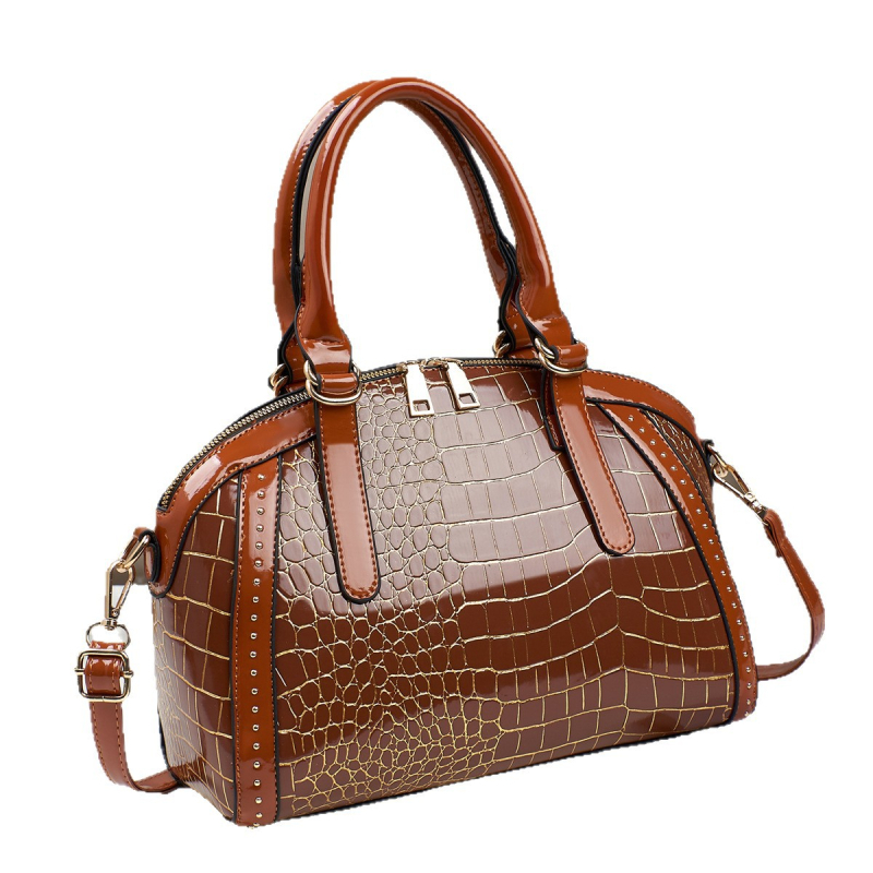 Ženska torba Boston, ljeto 2025, velika kapaciteta, crossbody i torba za rame
