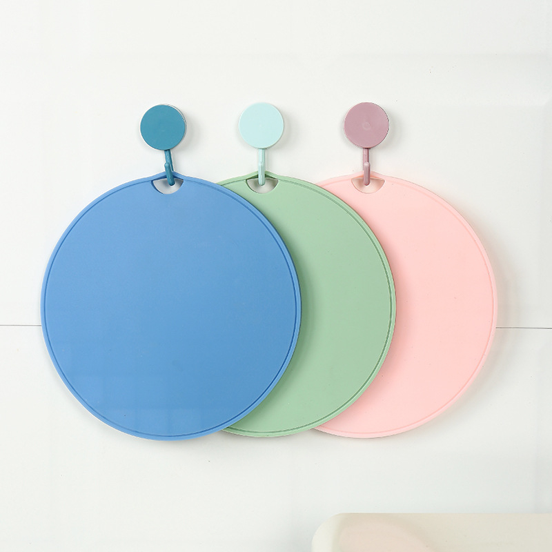 Covoraș circular izolant din silicon pentru veselă și oale, rezistent la căldură, protecție împotriva arsurilor, design minimalist monocrom