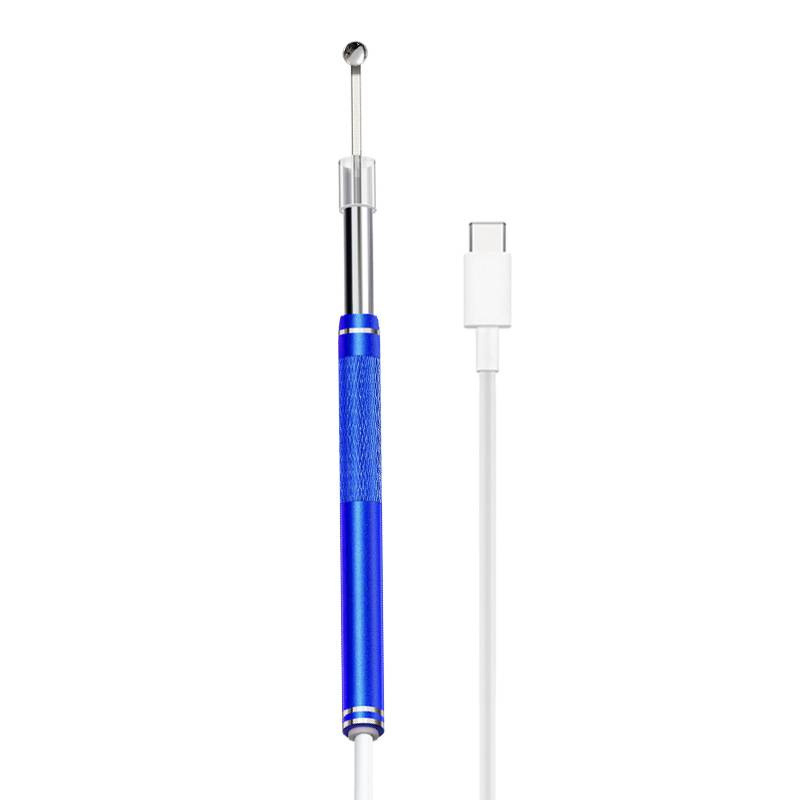 Instrument vizual pentru curățarea urechii cu lumină, calitate înaltă și sistem vizual inteligent cu fir