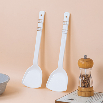 Spatulă ceramică de bucătărie, 30 cm, glazurată, rezistentă la temperaturi înalte, nu mucezează, fără vopsea sau ceară, igienică pentru bucătăria proprie
