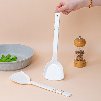 Spatulă ceramică de bucătărie, 30 cm, glazurată, rezistentă la temperaturi înalte, nu mucezează, fără vopsea sau ceară, igienică pentru bucătăria proprie