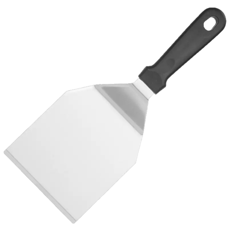 Spatulă din oțel inoxidabilă — ustensil de bucătărie pentru gătit, friptură și burger