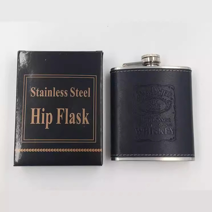 Flacon din oțel inoxidabil pentru whisky, portabil, pentru exterior, 1–10 oz