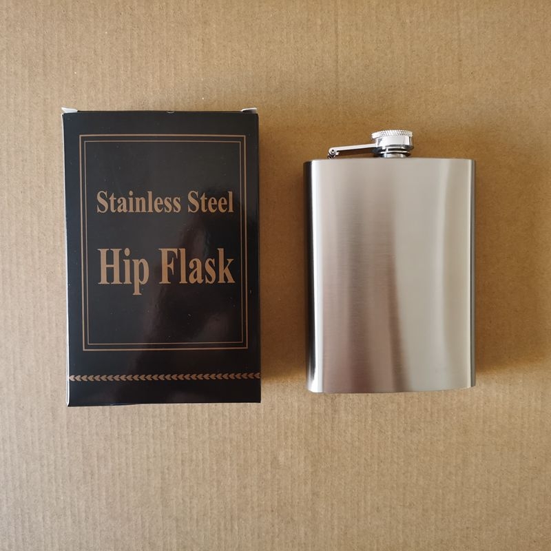 Flacon din oțel inoxidabil pentru whisky, portabil, pentru exterior, 1–10 oz