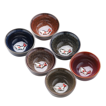 2023 nou model Jun Kiln Jianzhan ceramic cești de ceai – set Gongfu, cu cești mici