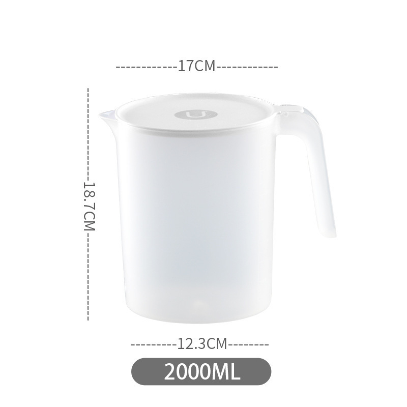 Fierbător plastic pentru apă rece, uz casnic, capacitate mare, imprimare logo
