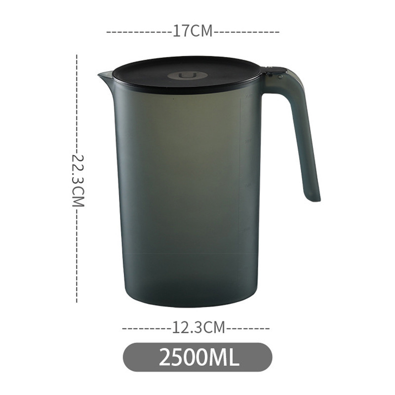Fierbător plastic pentru apă rece, uz casnic, capacitate mare, imprimare logo