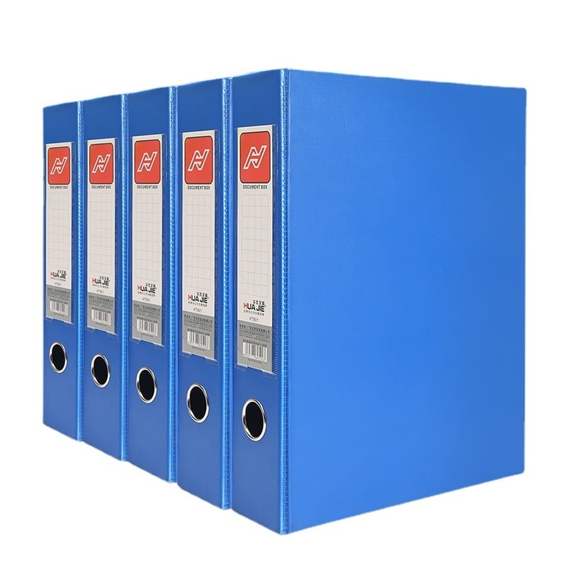 Cutie pentru fișiere din PVC, închidere magnetică, format A4, pentru documente și chitanțe contabile