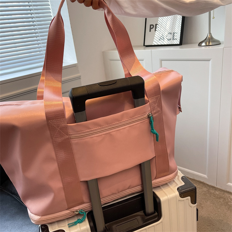 Proširiva torba za fitness i putovanja, velika kapaciteta 20–35 L, unisex, od Oxford platna, s naramenicom