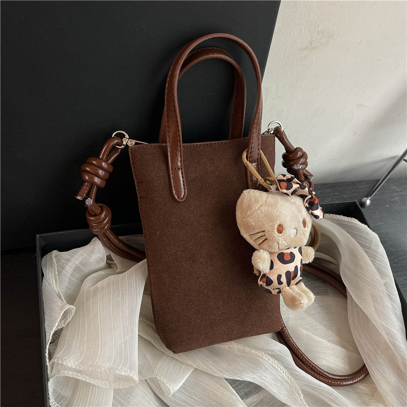 Ženska crossbody torba s jesensko-zimskim retro leopard uzorkom, mala kvadratna torba od PU kože