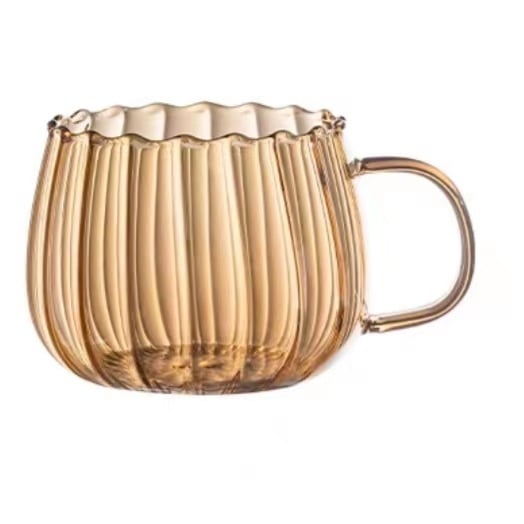 Set de sticle de apă reci din sticlă borosilicată, cu strat electroplatat, rezistentă la temperaturi ridicate, cu dungi verticale și textură picurată, pentru uz casnic