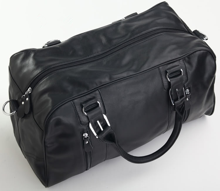 Muška elegantna putna torba od Napa kože, vrhunska koža, velika kapaciteta, kožna torba za putovanje s crossbody naramenicom