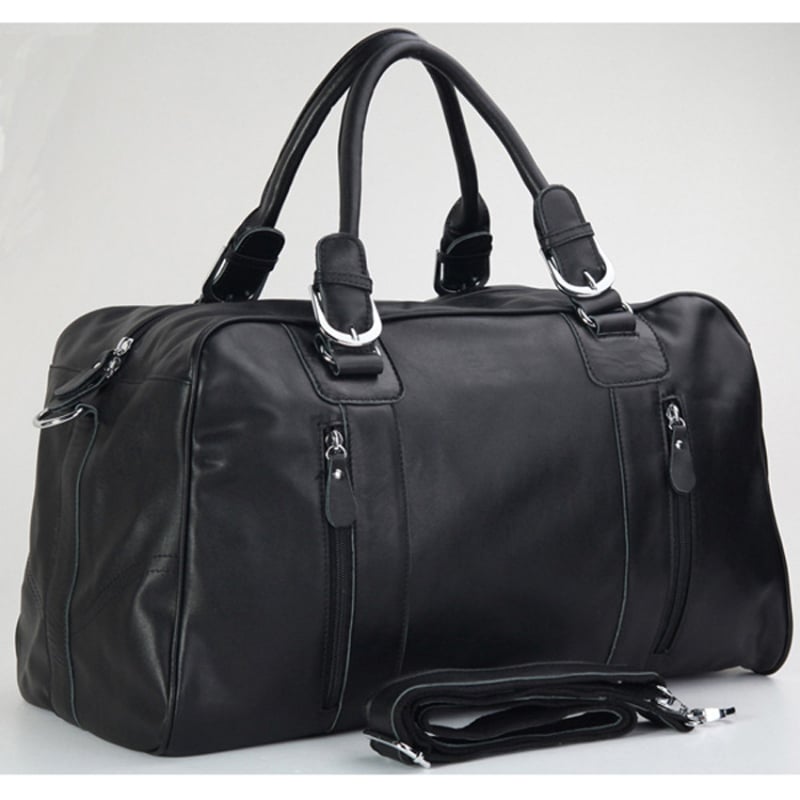 Muška elegantna putna torba od Napa kože, vrhunska koža, velika kapaciteta, kožna torba za putovanje s crossbody naramenicom
