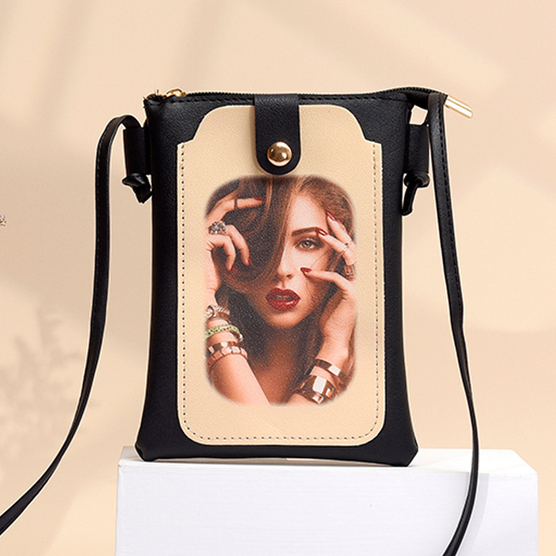 Ženska torbica za mobitel, 2025 novi korejski stil mode, svestrana kompaktna crossbody torba