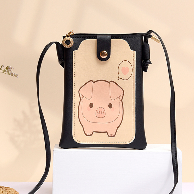 Ženska torbica za mobitel, 2025 novi korejski stil mode, svestrana kompaktna crossbody torba