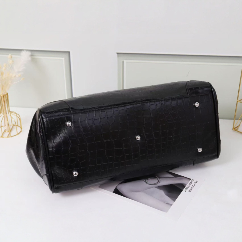 PU putna torba s krokodilskim uzorom, 50 cm, unisex preko ramena/crossbody, za 16-inčni laptop