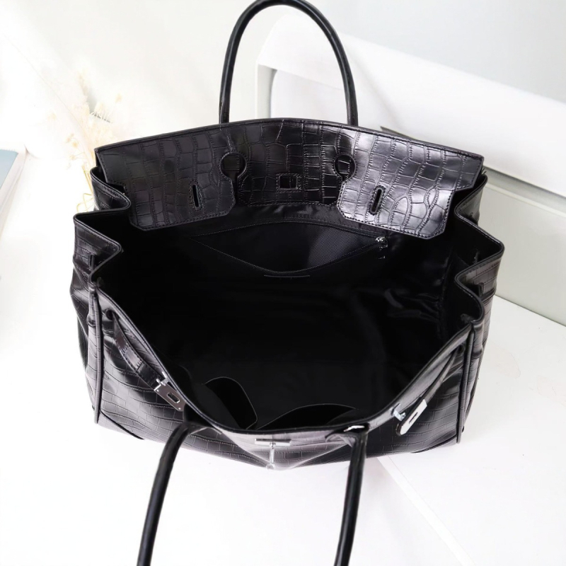 PU putna torba s krokodilskim uzorom, 50 cm, unisex preko ramena/crossbody, za 16-inčni laptop
