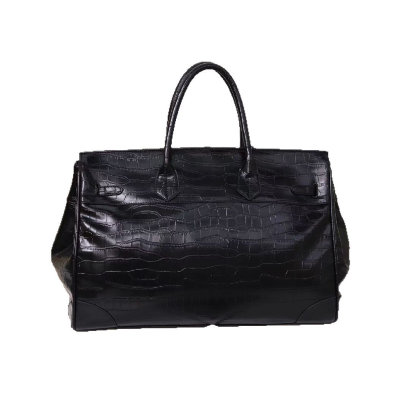 PU putna torba s krokodilskim uzorom, 50 cm, unisex preko ramena/crossbody, za 16-inčni laptop