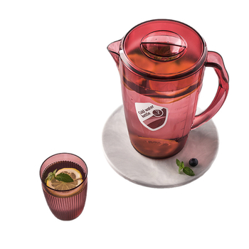 Ceainic din plastic pentru apă rece, 2200 ml, design minimalist, utilizare casnică – ceai, sucuri și băuturi din fructe