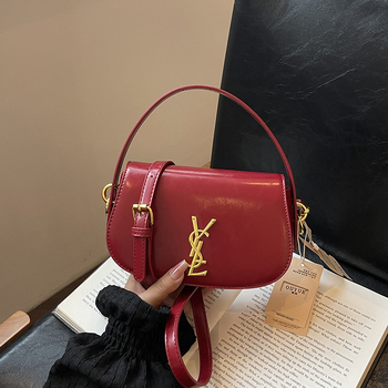 Ženska PU crossbody torbica – mala kvadratna forma, casual retro stil, personalizirana
