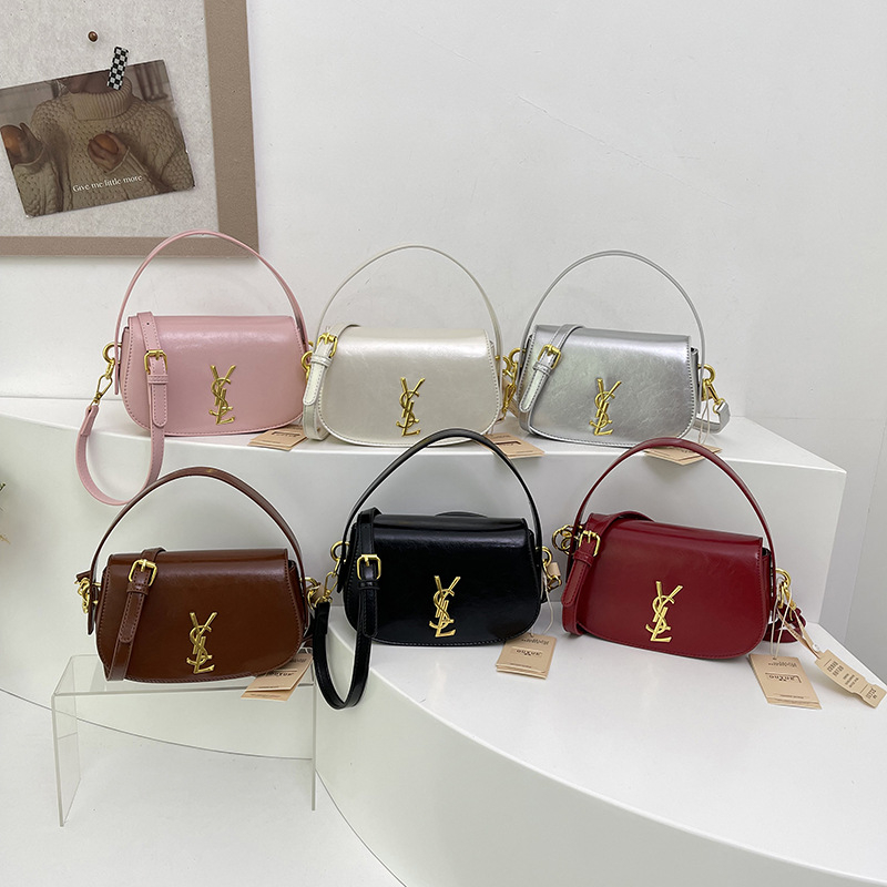 Ženska PU crossbody torbica – mala kvadratna forma, casual retro stil, personalizirana