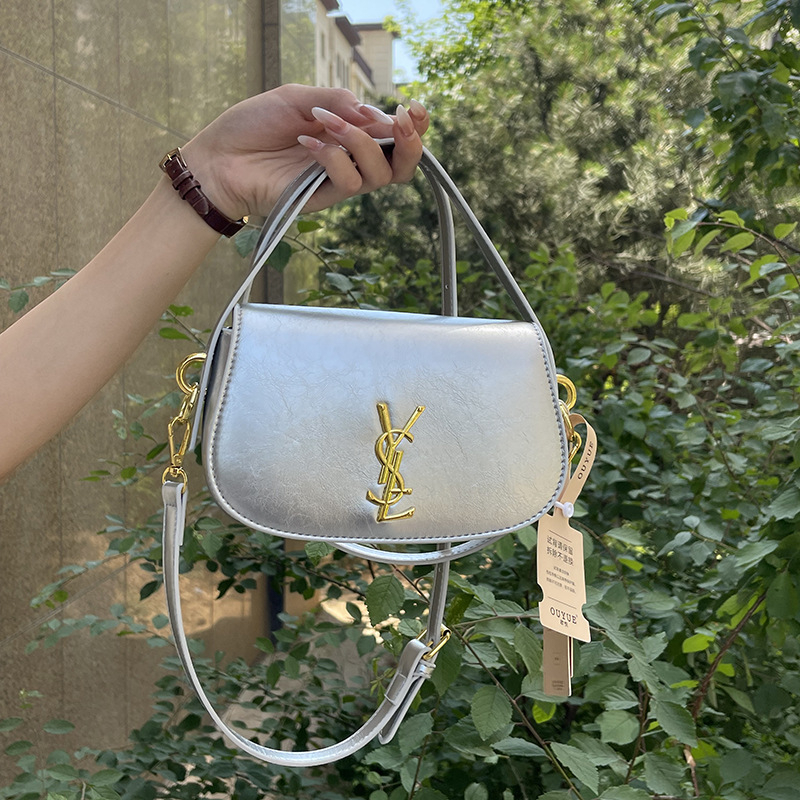 Ženska PU crossbody torbica – mala kvadratna forma, casual retro stil, personalizirana