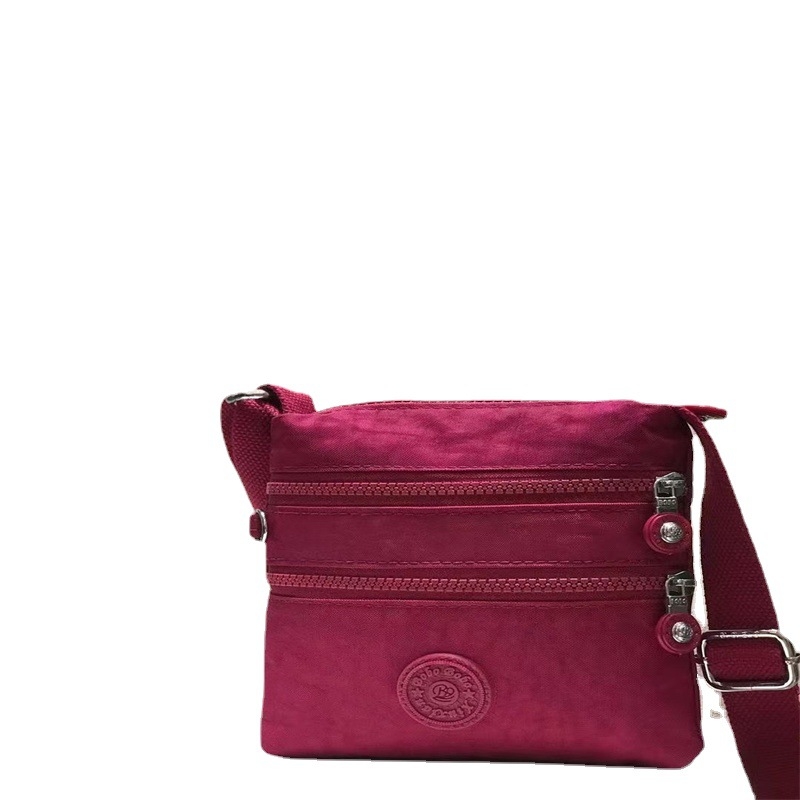Ženska višeslojna crossbody torbica od Oxford platna, vodootporna, kompaktni uski vertikalni kvadratni oblik, svakodnevna torba