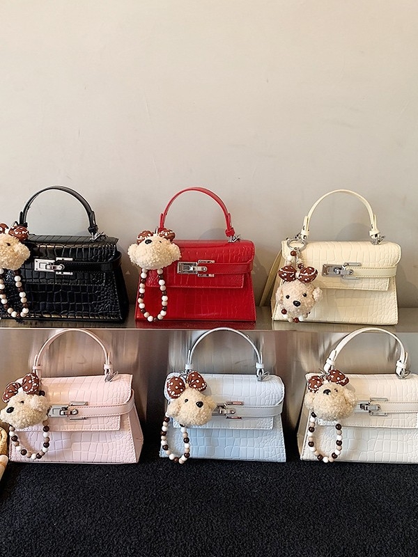 Ženska mala kvadratna torbica s retro dojmov, PU koža, crossbody naramenica, gradski ležerni stil
