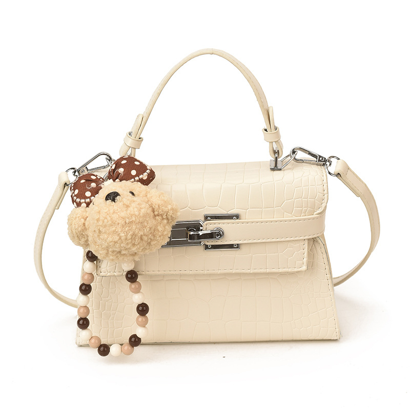 Ženska mala kvadratna torbica s retro dojmov, PU koža, crossbody naramenica, gradski ležerni stil