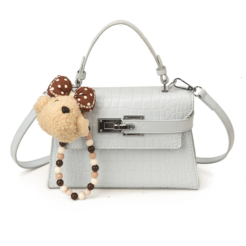 Ženska mala kvadratna torbica s retro dojmov, PU koža, crossbody naramenica, gradski ležerni stil