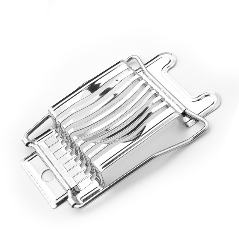 Tăietor de ouă multifuncțional din oțel inoxidabil, manual, pentru bucătărie
