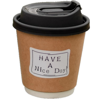 Pahar de unică folosință din hârtie cu pereți dubli, pentru ceai cu lapte și cafea, latte, băuturi calde sau reci, cu capac, îngroșat, pentru la pachet.