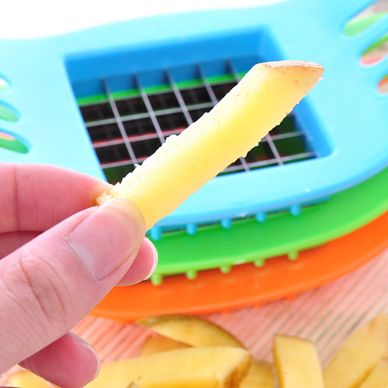 Tăietor multifuncțional de cartofi pentru felii groase și bastonașe, instrument de bucătărie creativ pentru uz casnic