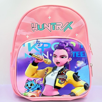 Dječji ruksak s crtanim motivom – unisex, za dječake i djevojčice, za djecu od 3 godine, zaštita leđa, lagan platneni ruksak, uzorak čarobnice K-Pop