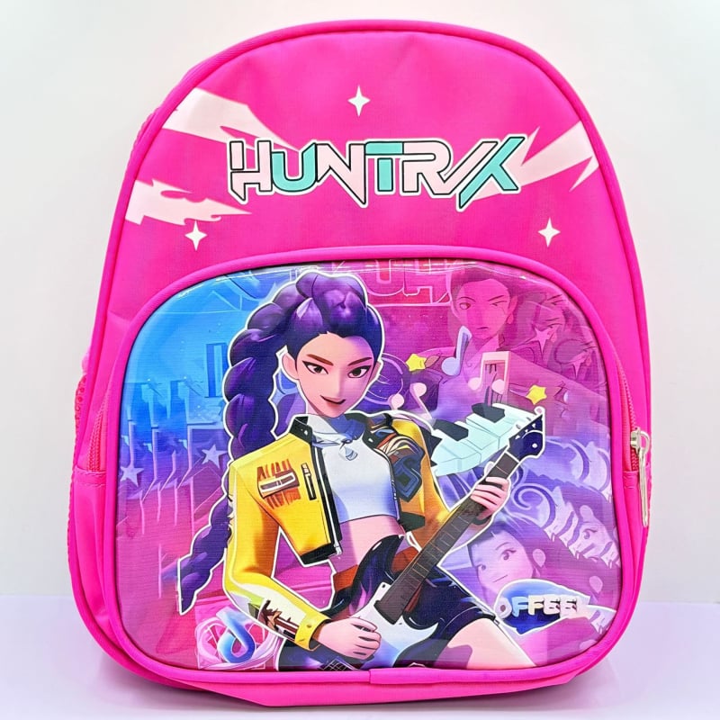 Dječji ruksak s crtanim motivom – unisex, za dječake i djevojčice, za djecu od 3 godine, zaštita leđa, lagan platneni ruksak, uzorak čarobnice K-Pop