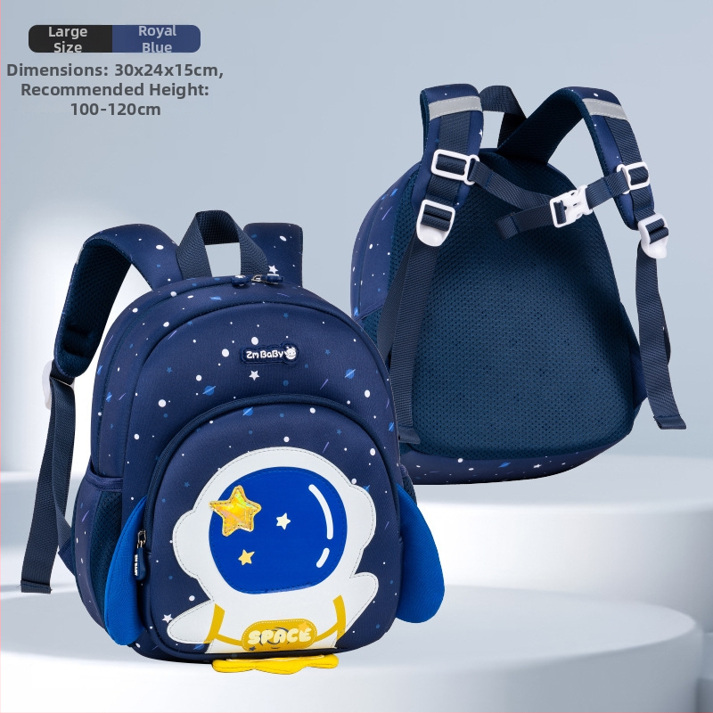 Sesame Baby Nový roztomilý batoh do škôlky s astronautom a vodítkom, unisex, pre deti 1–3 rokov