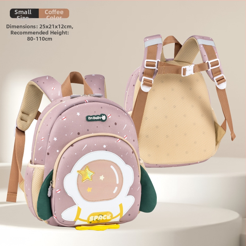 Sesame Baby Nový roztomilý batoh do škôlky s astronautom a vodítkom, unisex, pre deti 1–3 rokov