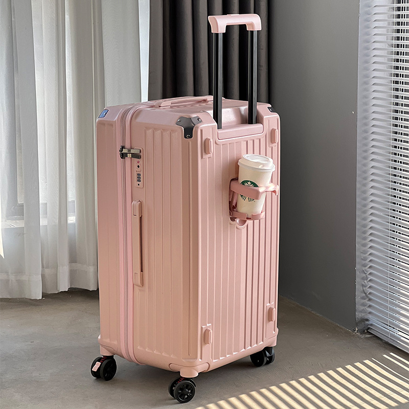 Pinghu Luggage 24-inčni PC otporan na padove kofer na kolica, 26-inčni kofer s pet kotača, 20-inčni ručni kofer s kombinacijskim zaključavanjem
