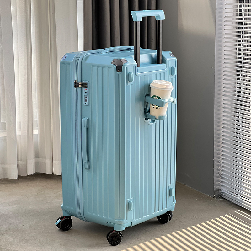 Pinghu Luggage 24-inčni PC otporan na padove kofer na kolica, 26-inčni kofer s pet kotača, 20-inčni ručni kofer s kombinacijskim zaključavanjem