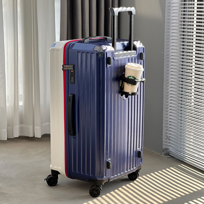 Pinghu Luggage 24-inčni PC otporan na padove kofer na kolica, 26-inčni kofer s pet kotača, 20-inčni ručni kofer s kombinacijskim zaključavanjem