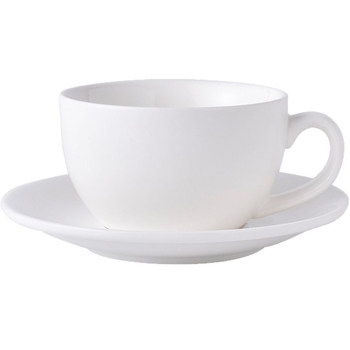 Set de cești de cafea și farfurioare, alb pur, minimalist creativ, ceramic pentru casă și birou